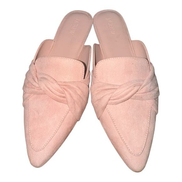 J. Crew Chic Pink Mules with Sleek Design. Excellent condition. - Picture 1 of 5